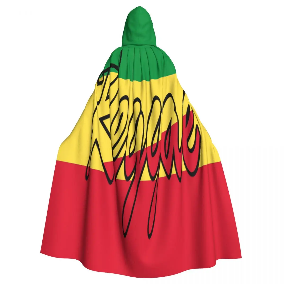 

Flag Hooded Cloak Polyester Unisex Witch Cape Costume Accessory