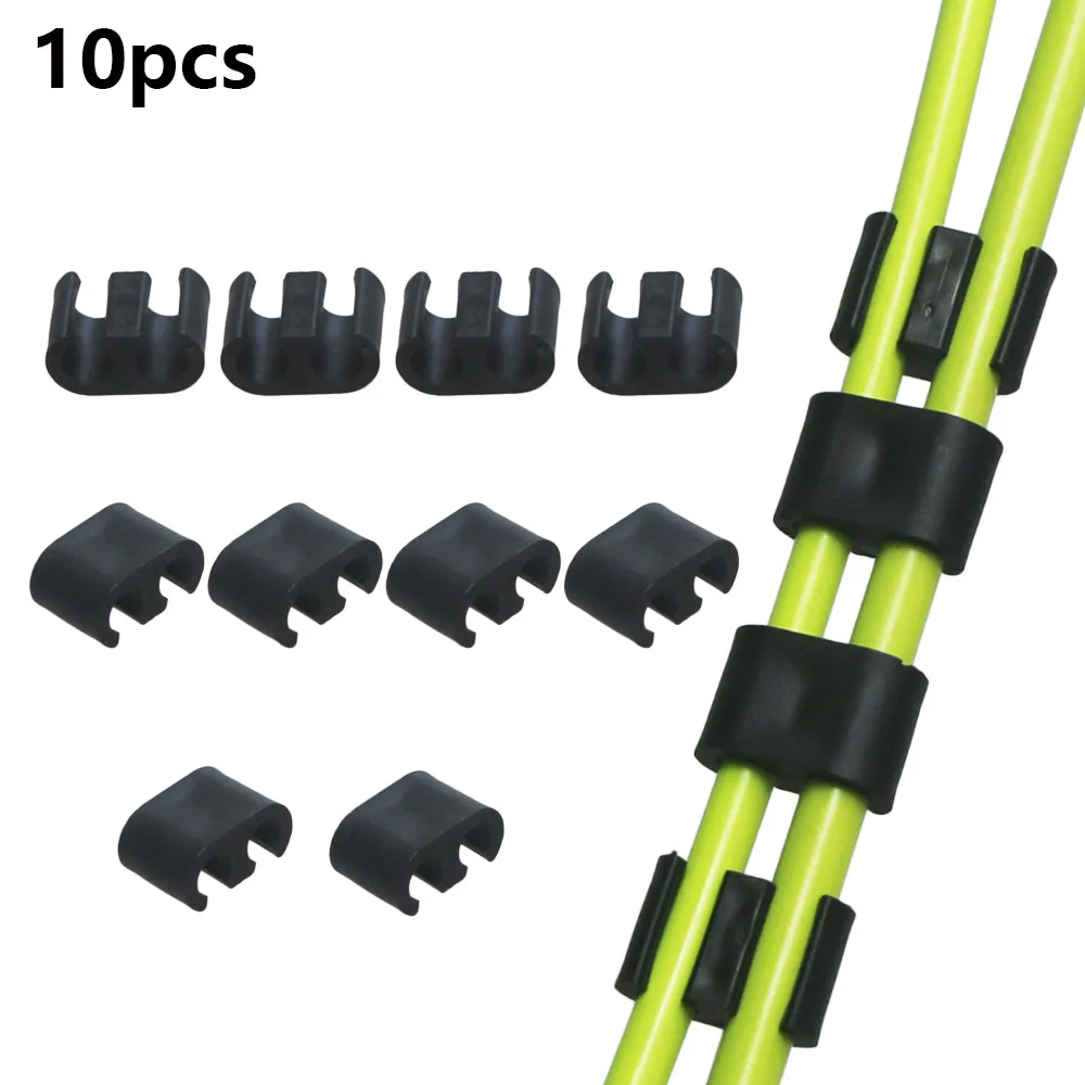 

10pcs Disc Brake Cable Base Hot Sale Bike Hydraulic Disc Brake Shift Cable Guide Hose Frame Fixture MTB Road Bicycle Accessories