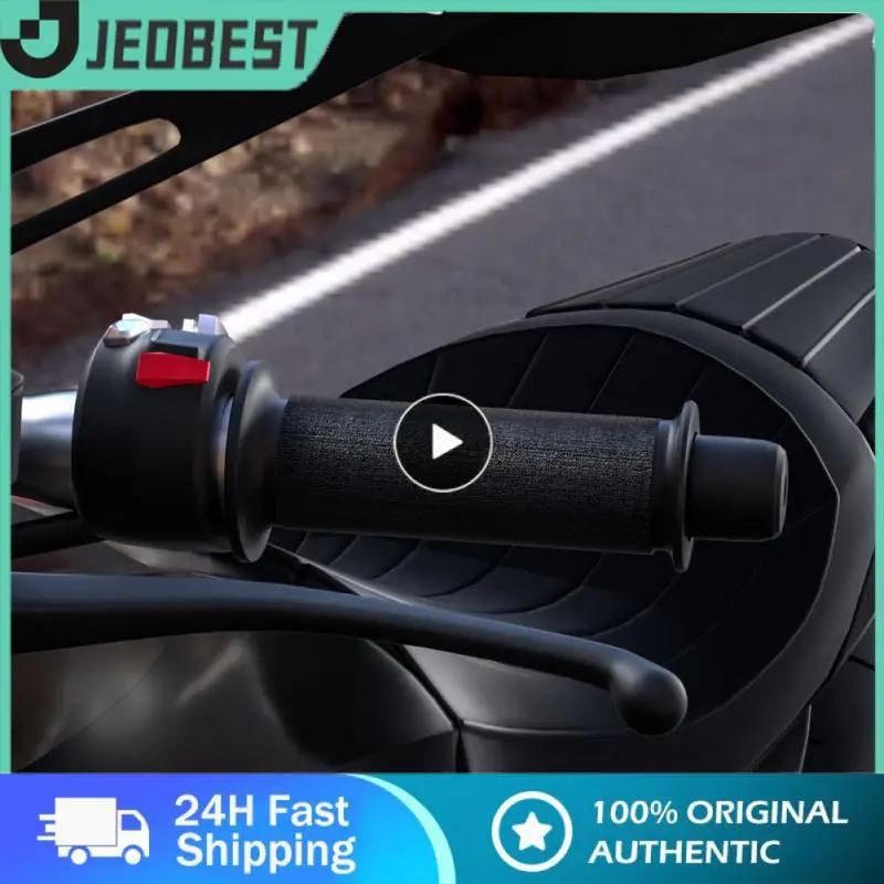 

Ip67 Faster Heat Electric Heat Handlebar Cover Convenient And Fast Slip-on Foam Anti Vibration Handlebars Grips -30°c--100°c