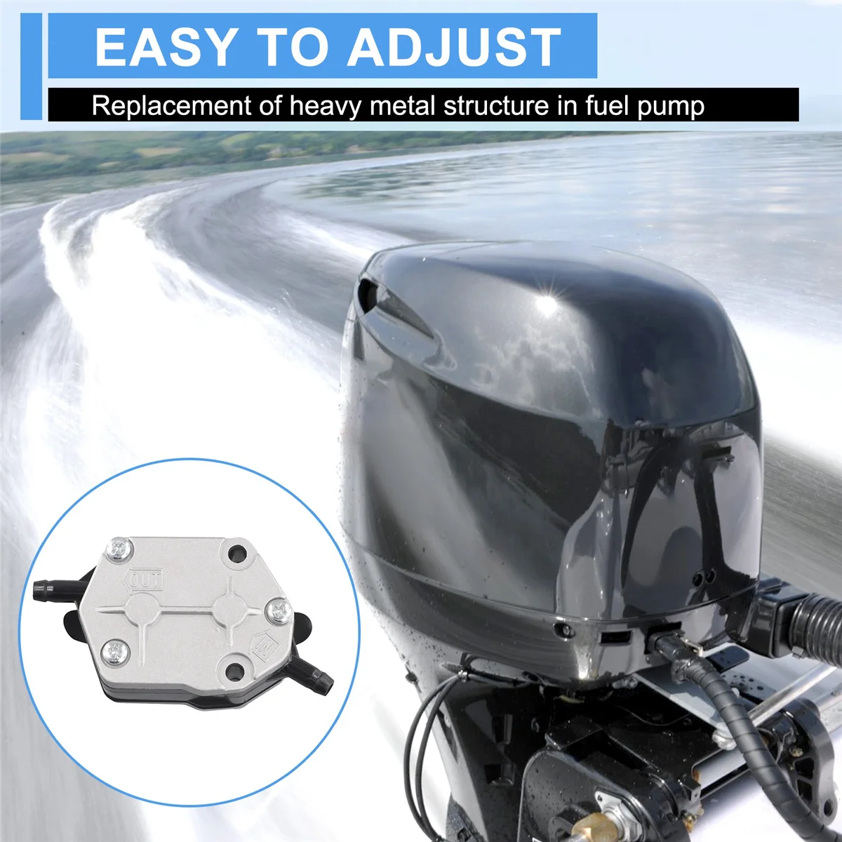 1 шт. топливный насос в сборе для подвесного двигателя Suzuki 60 л.с. DT25 DT40 DT55 DT60 15100-94311