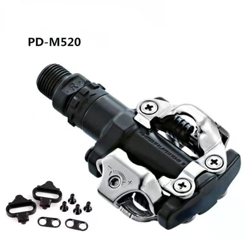 

Original PD M520 MTB Mountain Bike Bicycle Pedal Bicycle Self-locking Pedal Belt SM-SH51 Mountain Bike Accessories