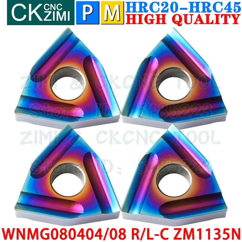 

WNMG080404R-C WNMG080408R-C WNMG080404L-C WNMG080408L-C ZM1135N Твердосплавные вставки канавка щелевая Инструменты для токарных пластин WNMG0804 WNMG 0804 R/L C ЧПУ Фрезерные режущие инструменты