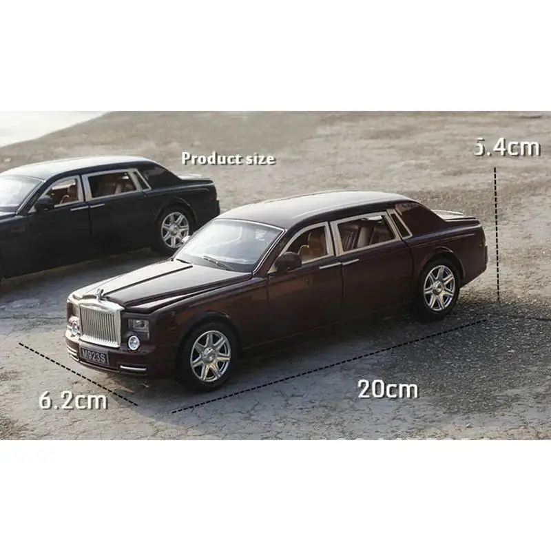 XLG 1:24 Rolls-Royce Phantom модель автомобиля из сплава литая под давлением и металлическая