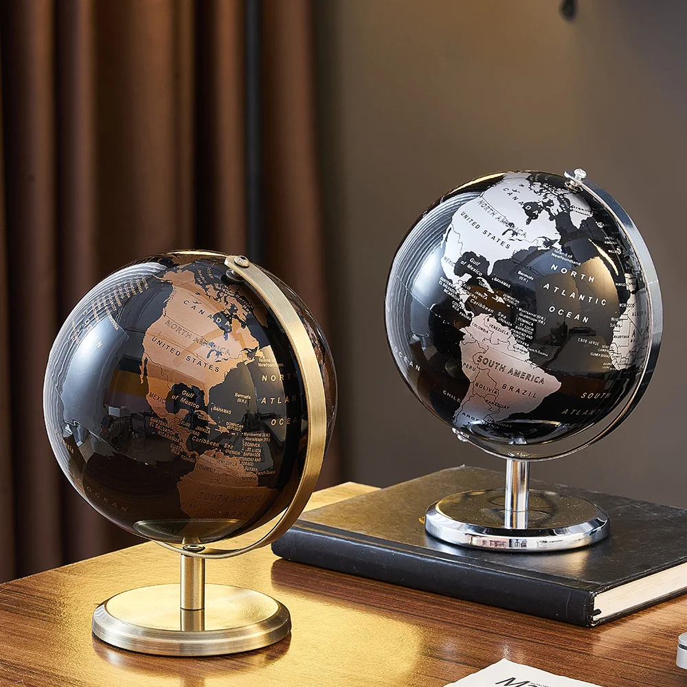

home world map office desk Christmas decoration accessories christmas decor gift world ball small globe earth Ornaments student