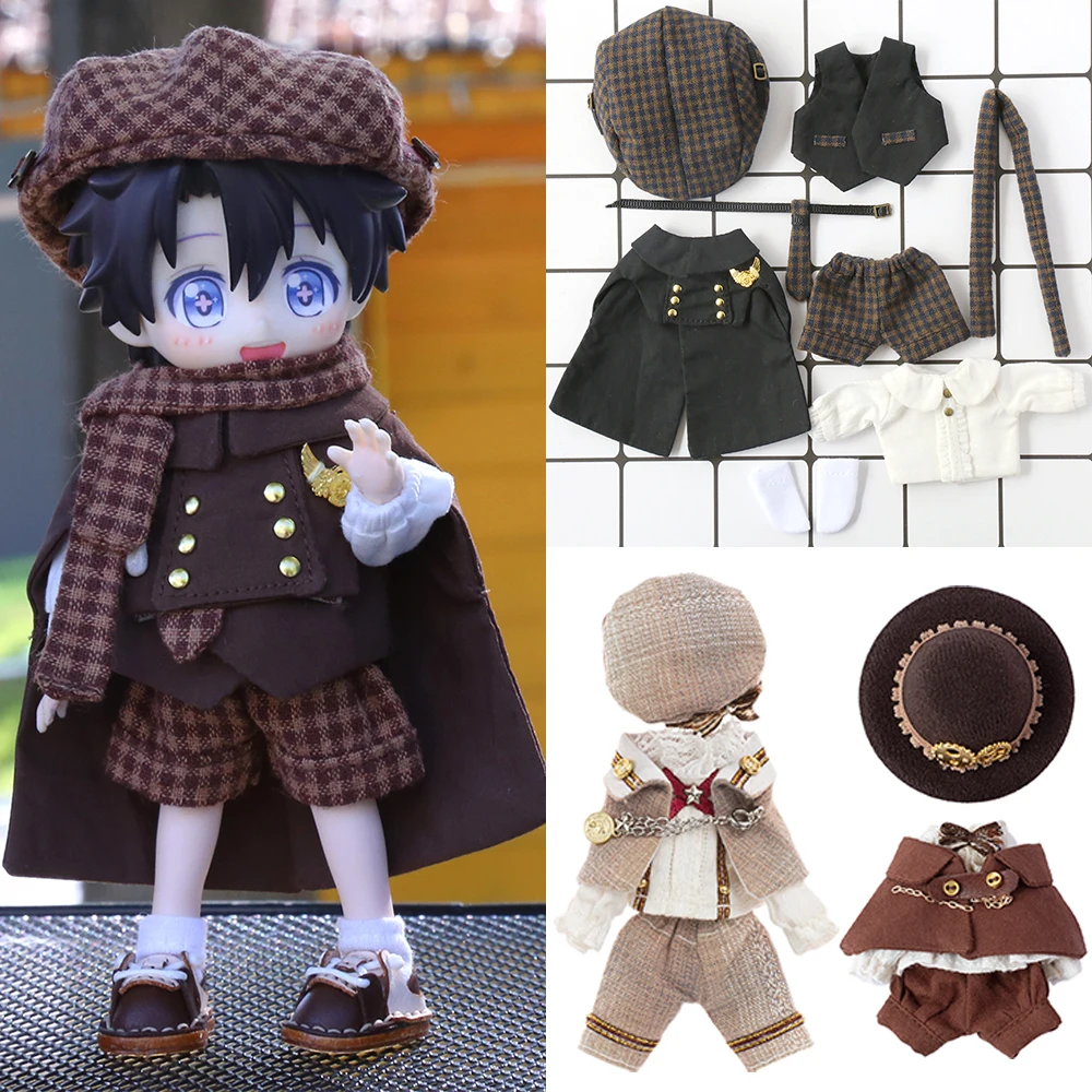 Doll Cloak For Ymy, Penny, Obitsu11, Molly, Nendoroids 1/12 Bjd Doll