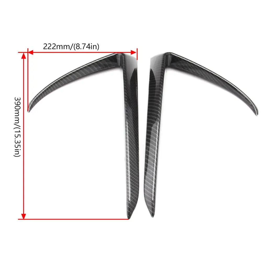 

1 Pair Eyelid Trim Cover Eyes Decoration Headlight Trim Eyebrow