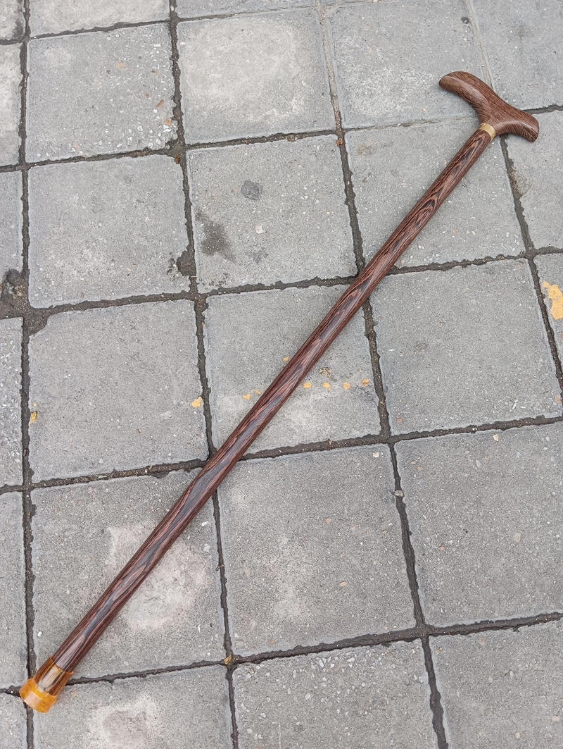 

Отличная Спортивная трость, деревянная трость с подставкой из твердой древесины, трость для путешествий, крепкая трость из железного дерева длиной 86 см