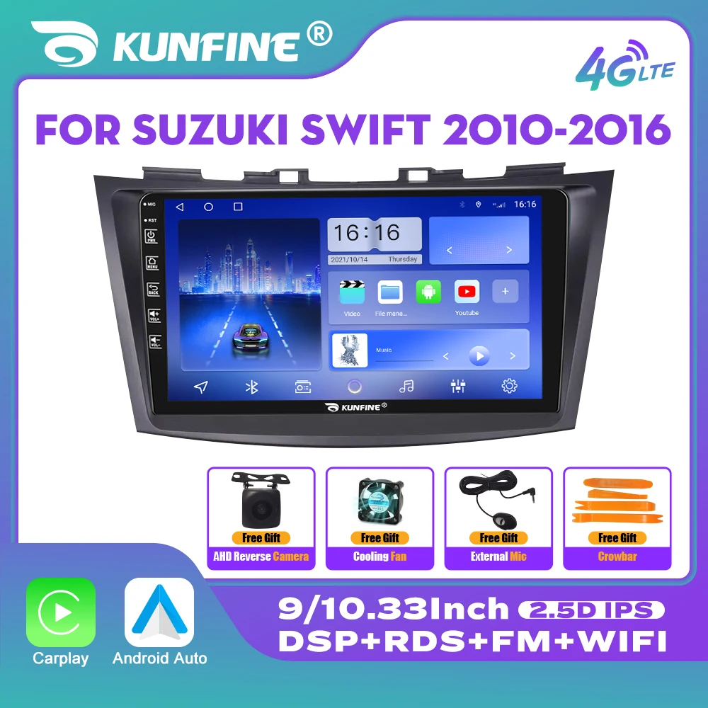 Автомобильный радиоприемник для Suzuki SWIFT 2010-2016 2Din Android восьмиядерный