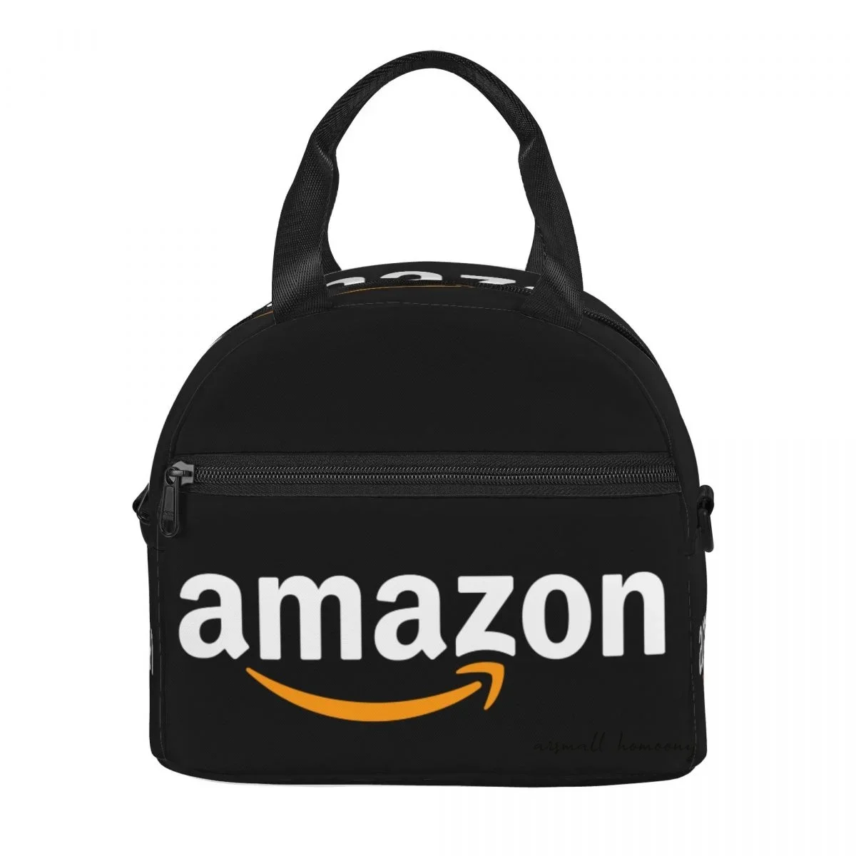 Сумка для ланча с логотипом Amazon женщин портативная термоизолированная коробка