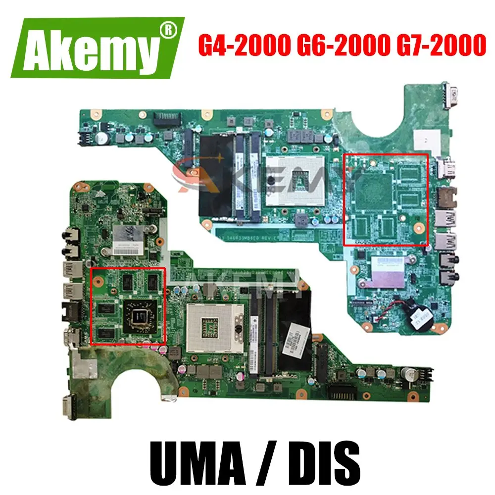 

Материнская плата для ноутбука HP G4-2000 G6-2000, материнская плата DA0R33MB6F1, DA0R33MB6F0, DA0R33MB6E0, материнская плата