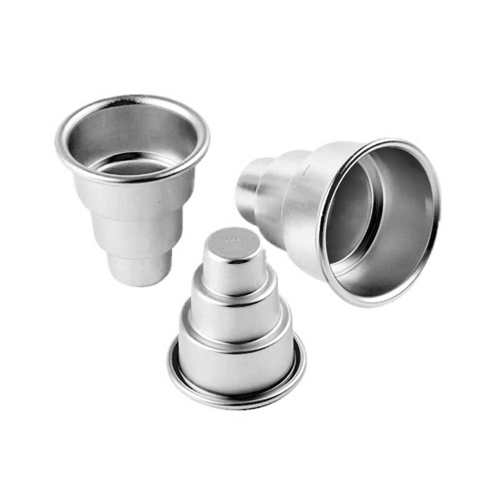 

1PC Mini 3 Layer Cake Mold Aluminum Alloy Cake Mold Non-stick Pan Home Garden Kitchen Dining Bar Bakeware Other Bake