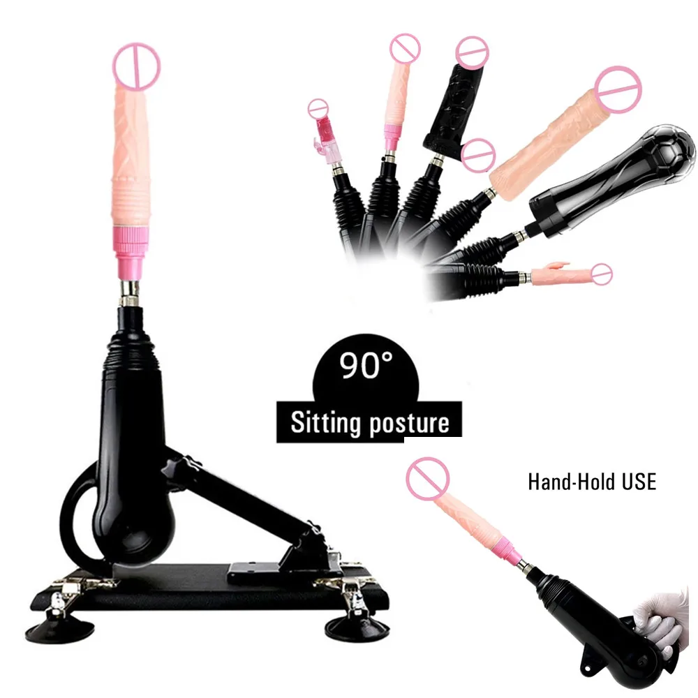 

Portable Automatic Vibrator Sex Machine Adjustable Position Thrusting Dildo Attachments Masturbator Love Machines Couple Sex Toy