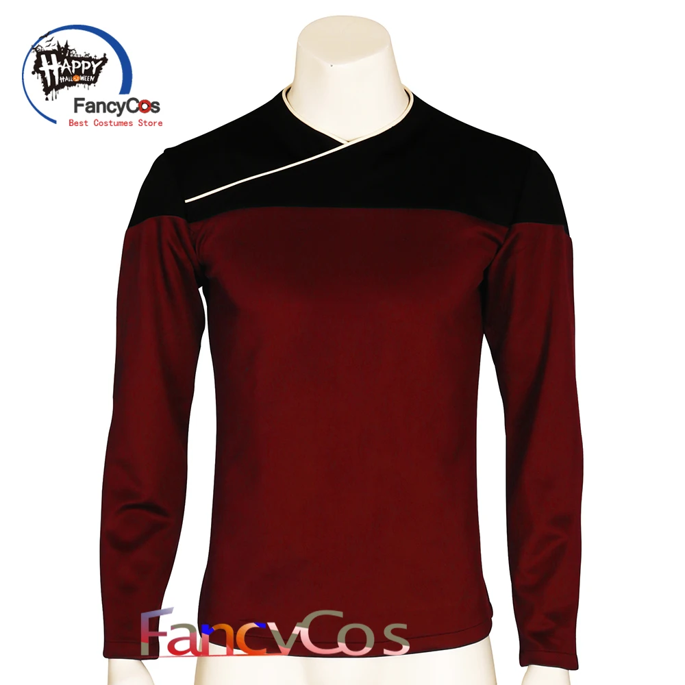 Movie Picard Hoodie Jacket Star Cosplay Trek Red Uniform Next Generation Costume TNG Suit Jean Luc Top Halloween Carnival