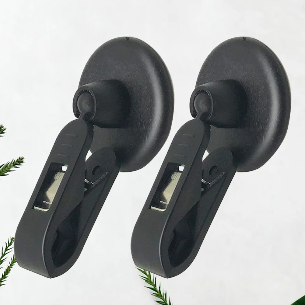 

2Pcs Ticket Folder Portable Durable Practical Bill Clip Ticket Clip Ticket Holder for Car