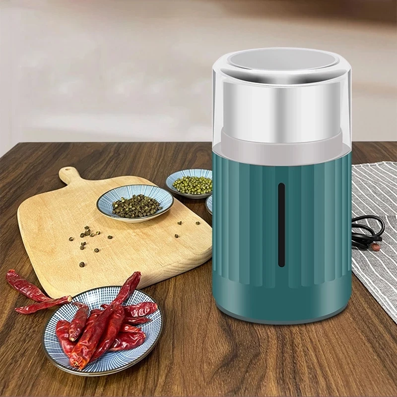 

Electric Coffee Grinder Stainless Steel Home Grinder Kitchen Grains Superfine Pulverizer Chinese Herbal Medicine Powder Machine