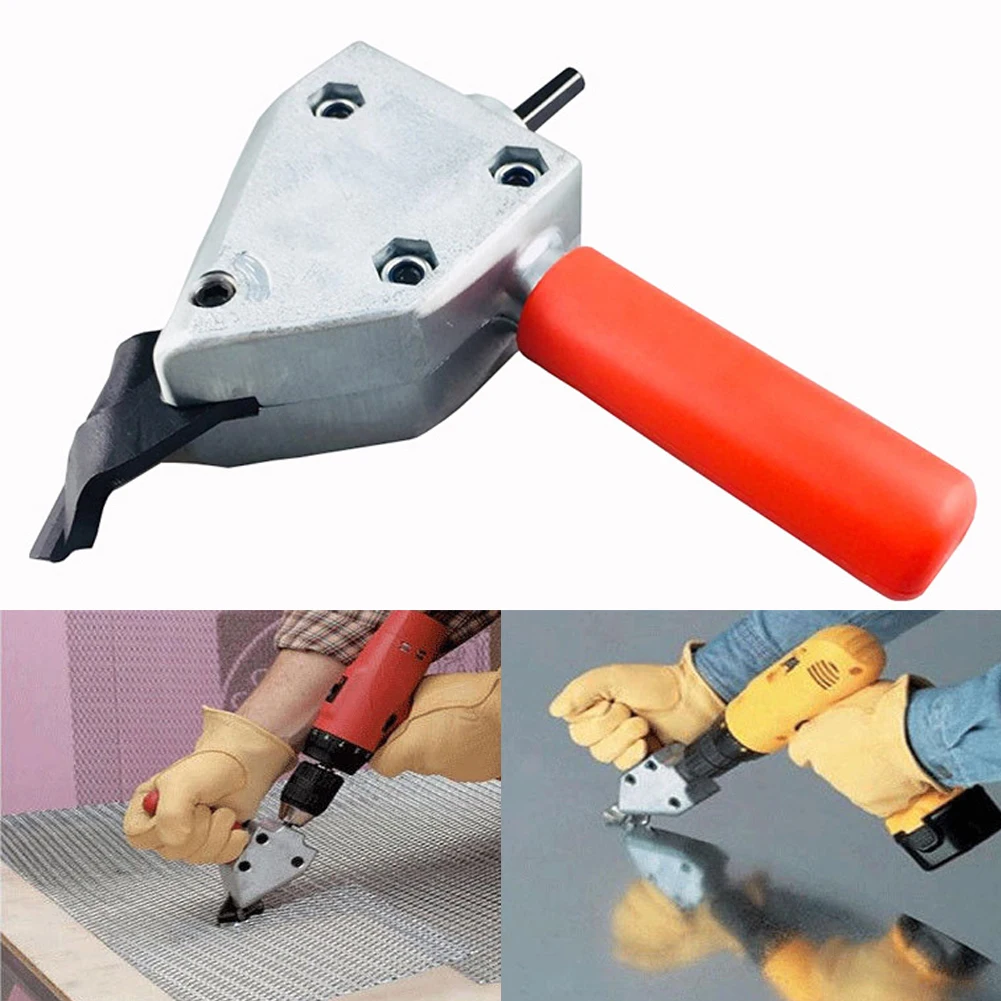 

Sheet Metal Cutter Impact Ready Shears Attachment Power Electric Drill Multipurpose Sawing Machine