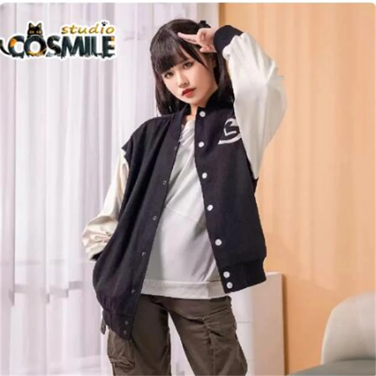 

Anime Link Click Ⅱ Official original Shiguang Daili Ren Cheng Xiaoshi Lu Guang Coat Baseball Uniforms Cosplay Costume Sa Nov