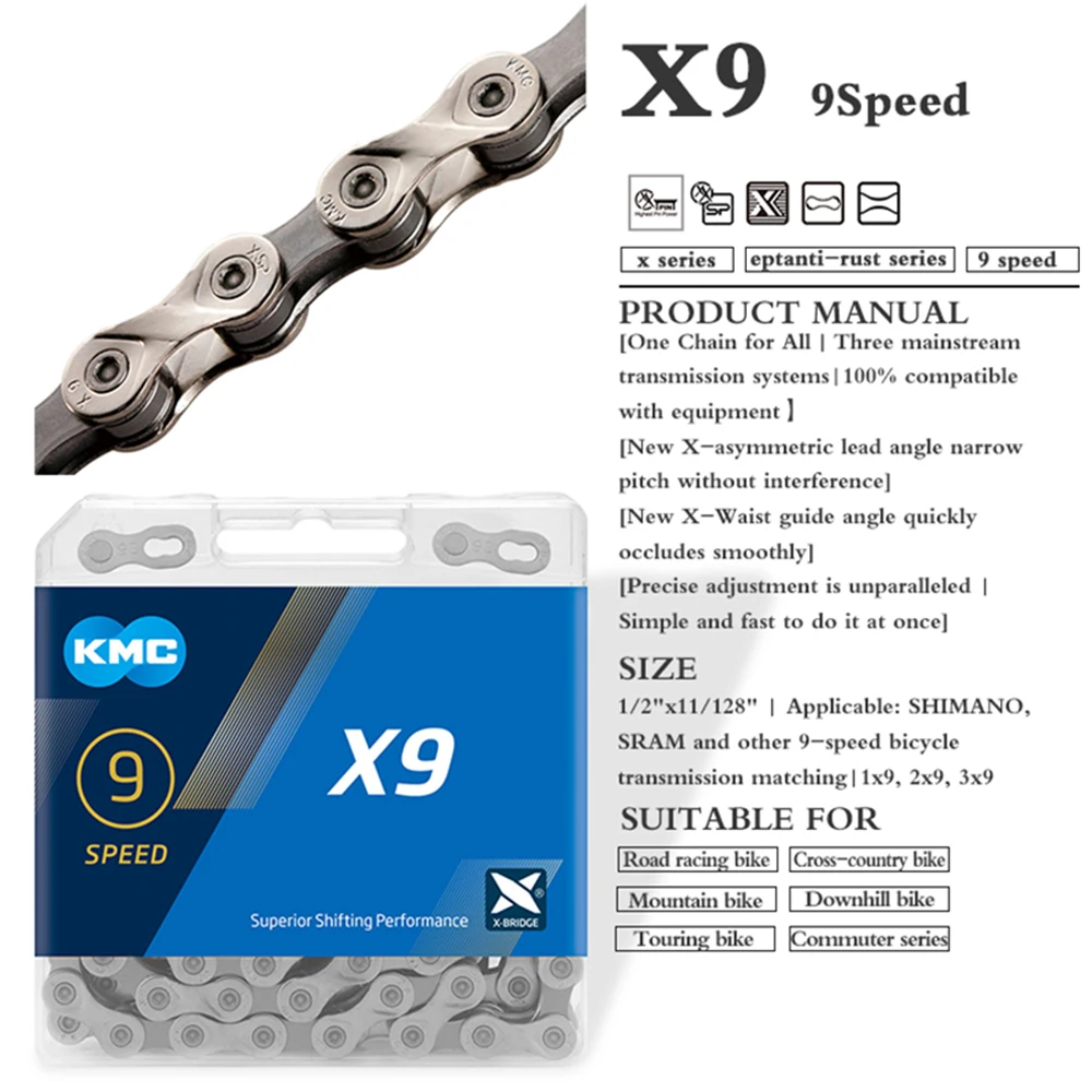 LTWOO MTB 9 speed Group Set 1X9 триггерный переключатель передач задний KMC X9 Chain S 36T 40T 42T 46T 50T HG
