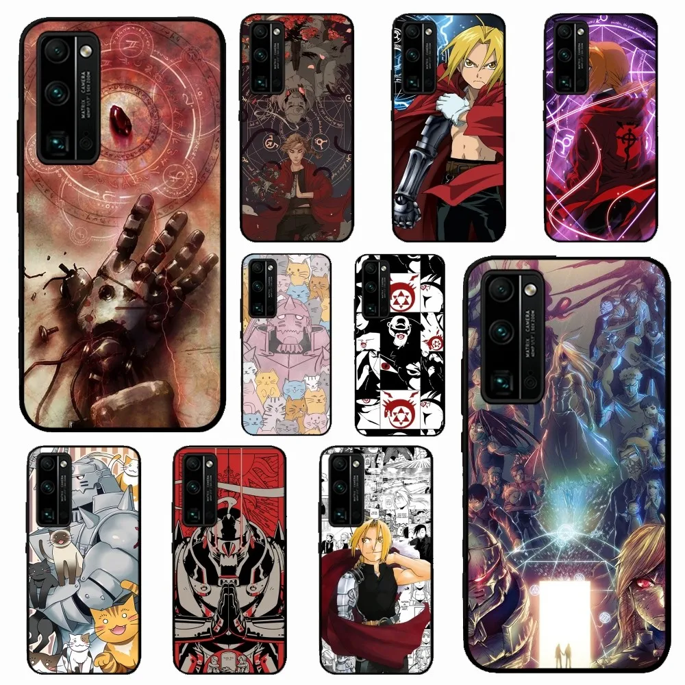 

Fullmetal Alchemist Phone Case For Huawei Honor 10 lite 9 20 7A pro 9X pro 30 pro 50 pro 60 pro 70 pro plus