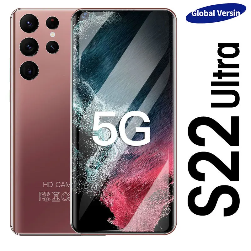original s22 ultra smartphone 7 3zoll 6800mah celulares smartphone 161t handys entsper rt cell phones 5g telefone global free global shipping