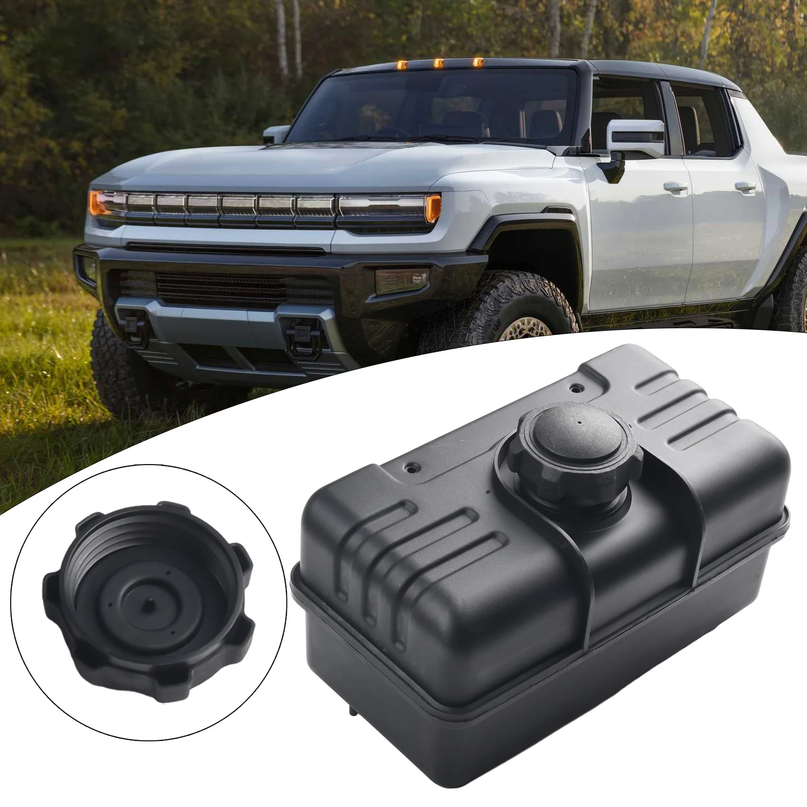 

New Part Replacement Fuel Tank Accessory Durable Easy To Install Long Service Life Plastic For Chipper Shredder