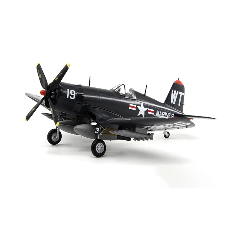 

1/72 Scale World War II U.S. Navy F4U-4 Viking Fighter VMF232 Finished Militarized Combat Aircraft Model Collection Toy Gift