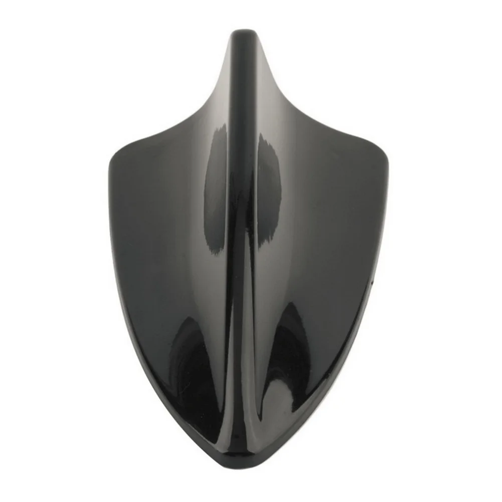 

1pcs Car Roof Antenna Cover Fin Antenna Anti-static Black/White/Silver Decorative Antenna Paste Type Universal