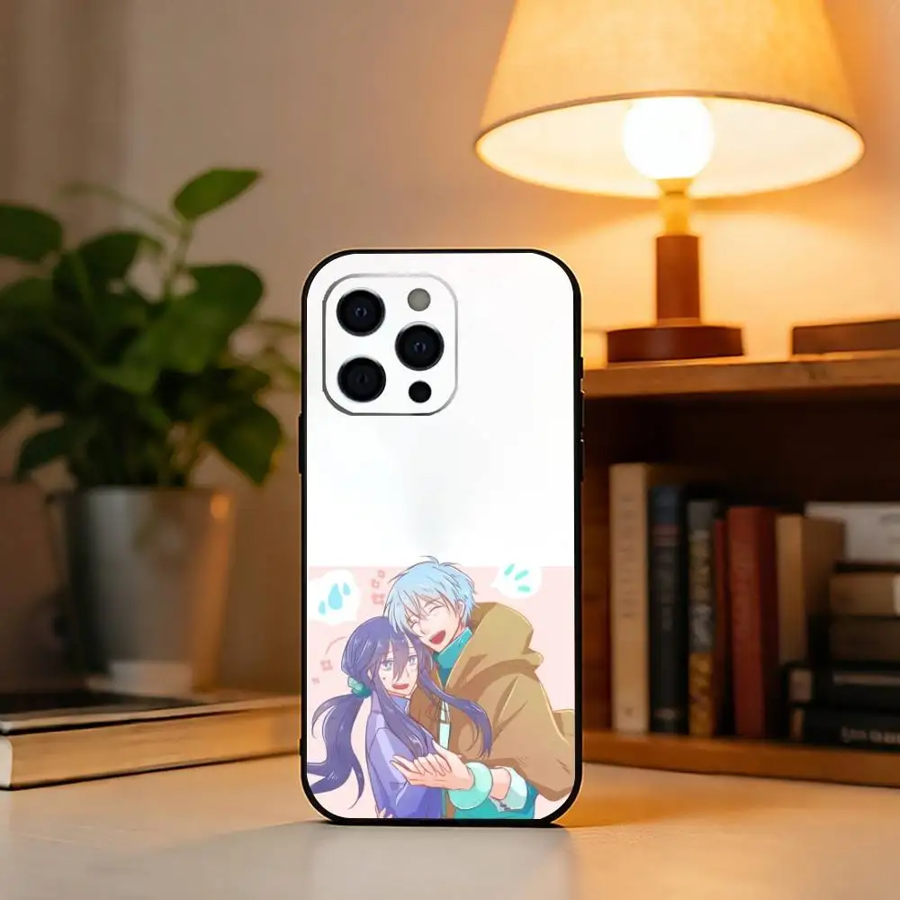 Фото Чехол для телефона A-Anime N-Net-juu no Susume для iPhone 17, 16, 15, 14, 13, 12, 11 Plus, Pro Max и других моделей, мягкий черный чехол №2