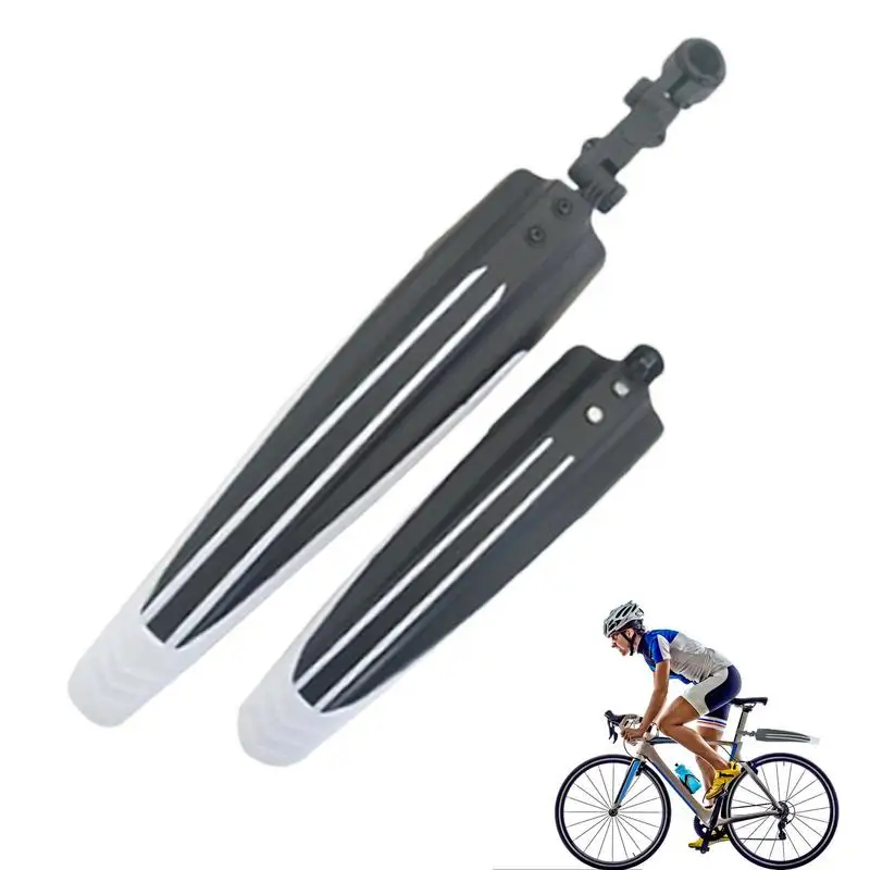 

Mudguards For Bicycles Adjustable Road Bike Colorful Road Mountain Bike Bicycle Cycling Tire Front Rear Mud