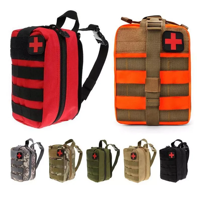 

Sports Mountaineering Survival First Aid Kit Military Tactical Medical Waist Pack Emergency Kits For Travel Camp Hiking