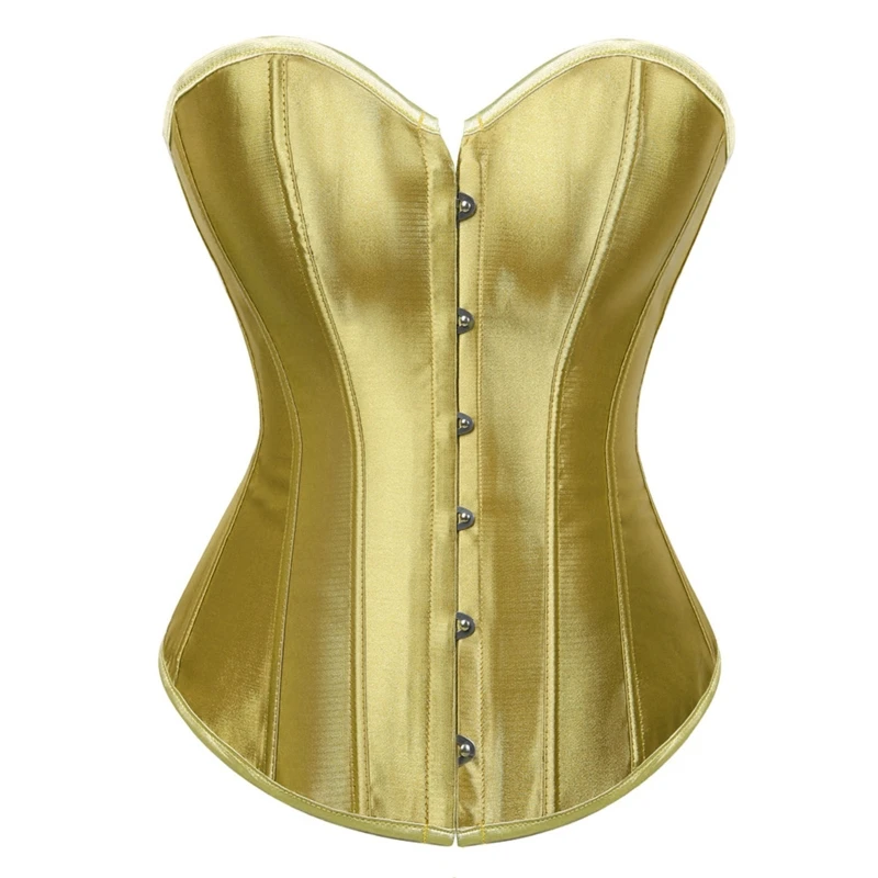 

European& American Simple Style Ladies Corset Tops Adjustable Belly Corset Black/Pink/Purple/Yellow Corsets & Bustiers