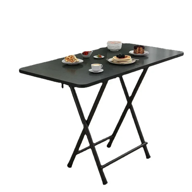 Простой бытовой складной стол для небольшой квартиры еды студенческий кабинет