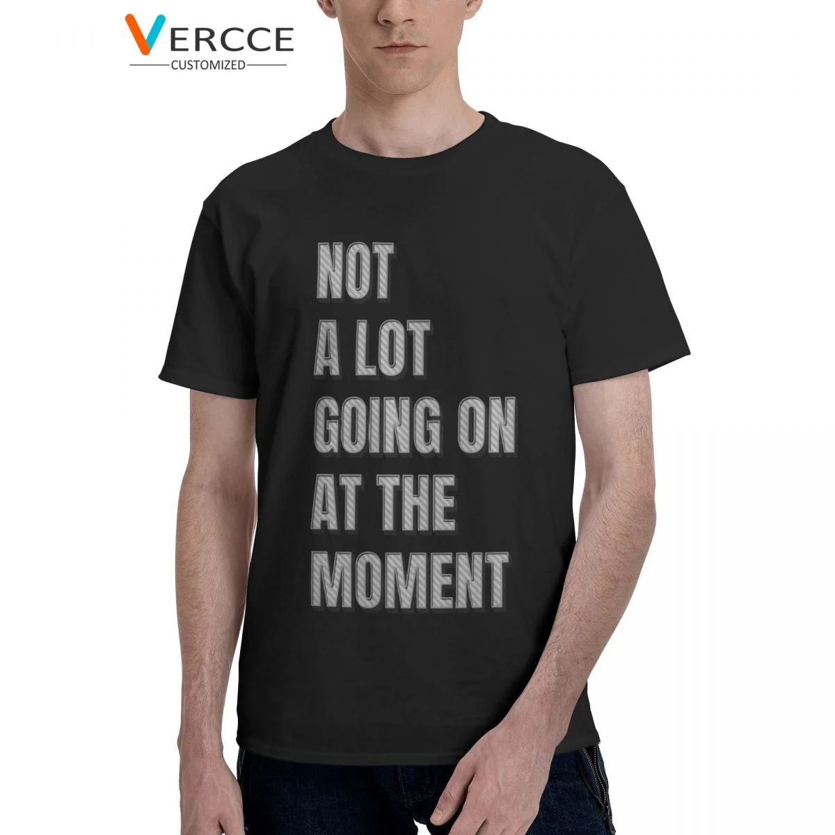 

Not A Lot Going At The Moment Awesome T Shirt 100% Cotton Tees Short Sleeve Clothing T-Shirts For Men Women Unique Gift Idea