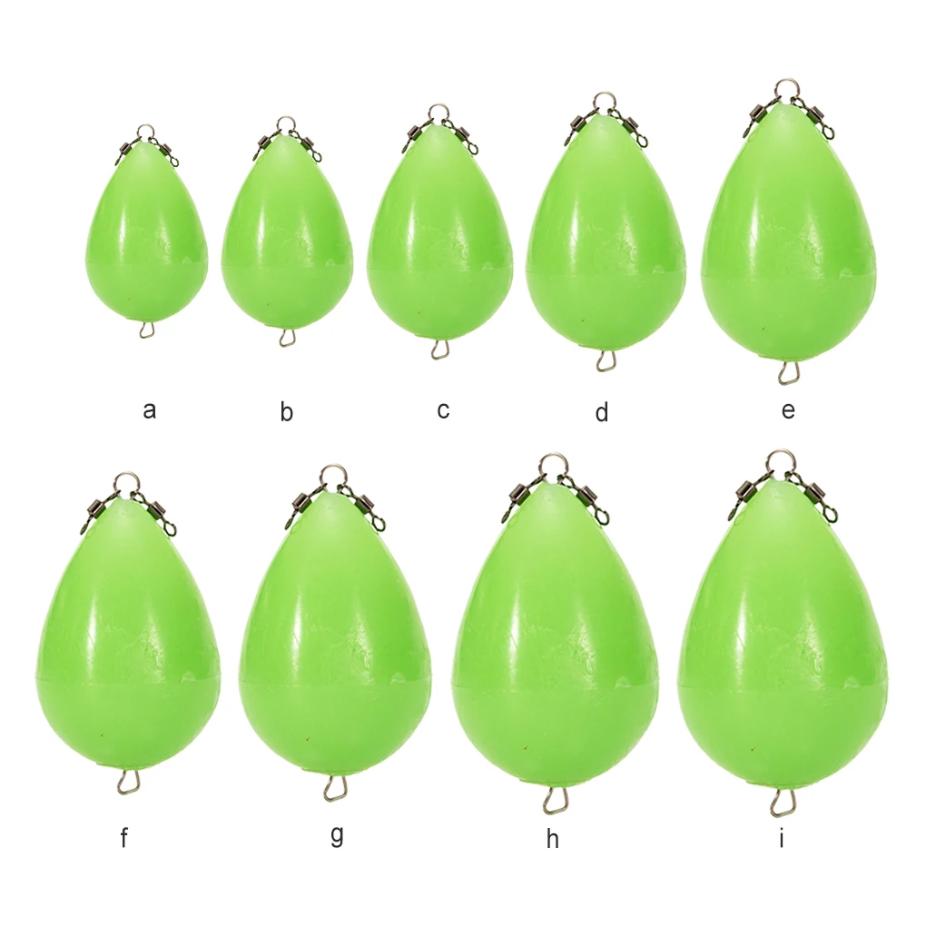 

Night Light Luminous Egg Fishing Bobbers Thrower Bouy Bait Accessory