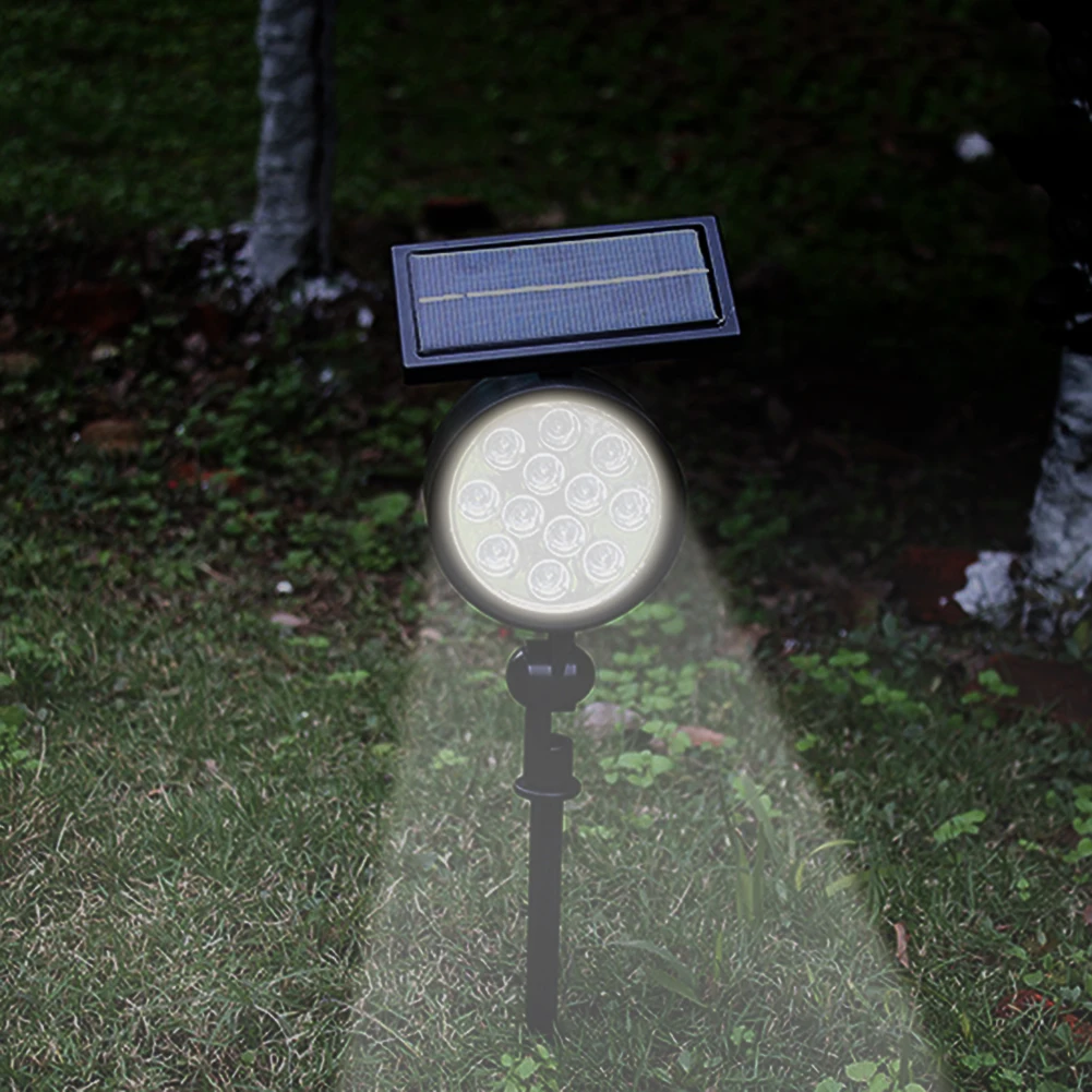 

Lawn Ground Plug Lamps Energy Saving Solar LED Light Battery Powered Path Multifunctional Outdoor Garden Park Ornament