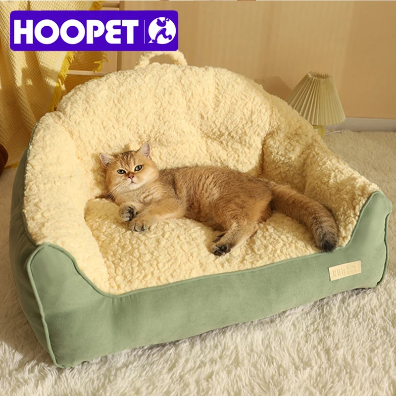 

HOOPET Luxury Pet Cat Nest Sofa Modern Puppy Kitten Bed Couch Cushion Bedding Indoor Cats Dogs House Pet Supplies