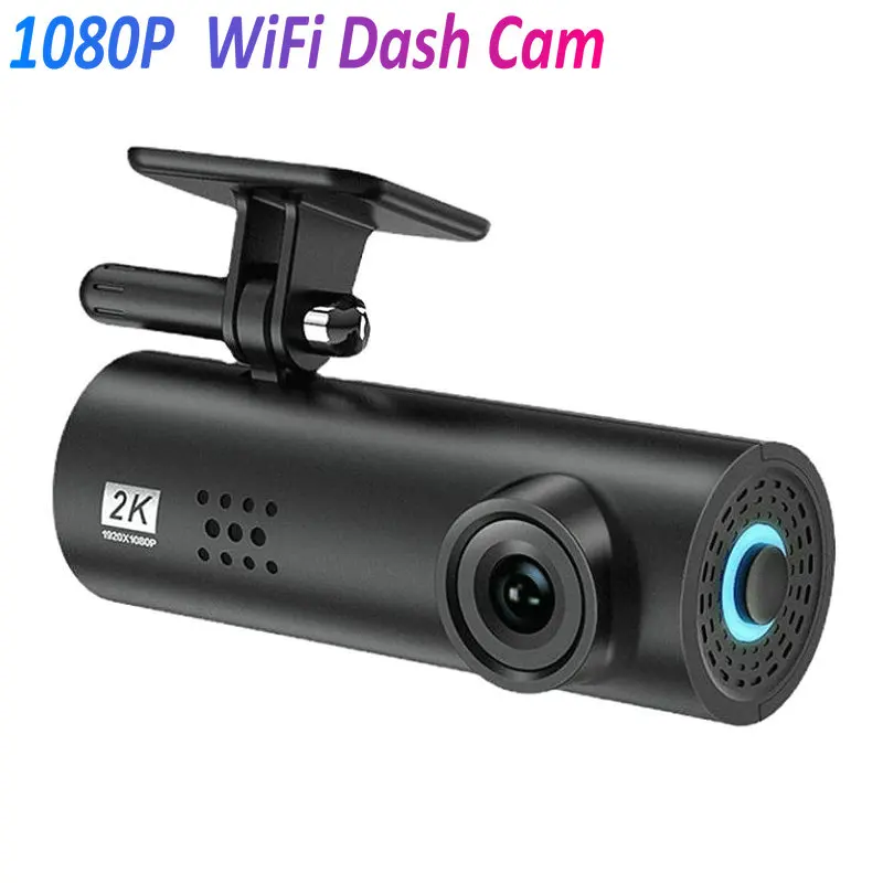 Видеорегистратор автомобильный Full HD 1080P с Wi-Fi и G-датчиком |