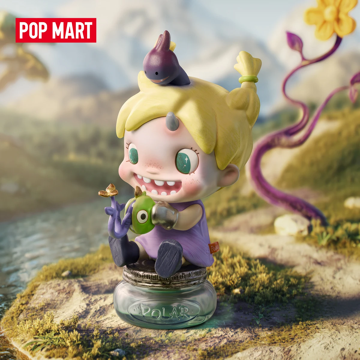 Фото 【EU EXCLD】POP MART POLAR – Just One Bite! Фигурка Magic Beanling №1