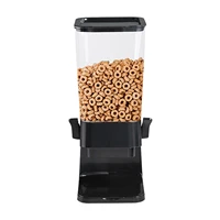 countertop cereal dispenser indispensable dry food storage grid grain storage bin kitchen storage organizer for food nuts flour
