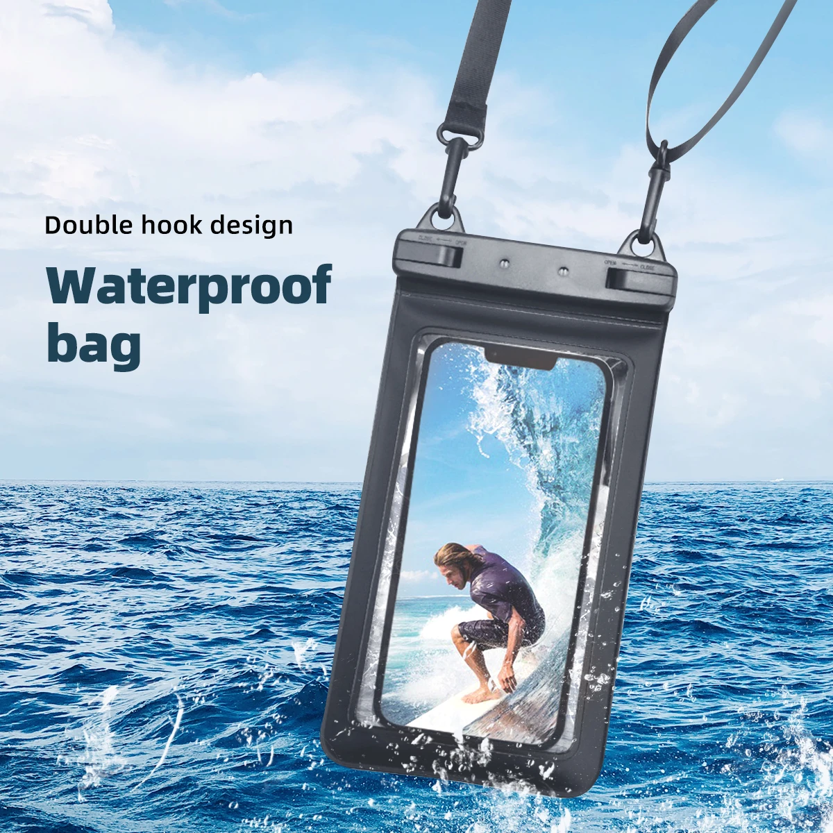 

Waterproof Phone Case Swimming Bags Water proof Bag Mobile Phone Pouch PV Cover for iPhone 12 11 Pro Max 8 Huawei Xiaomi Redmi