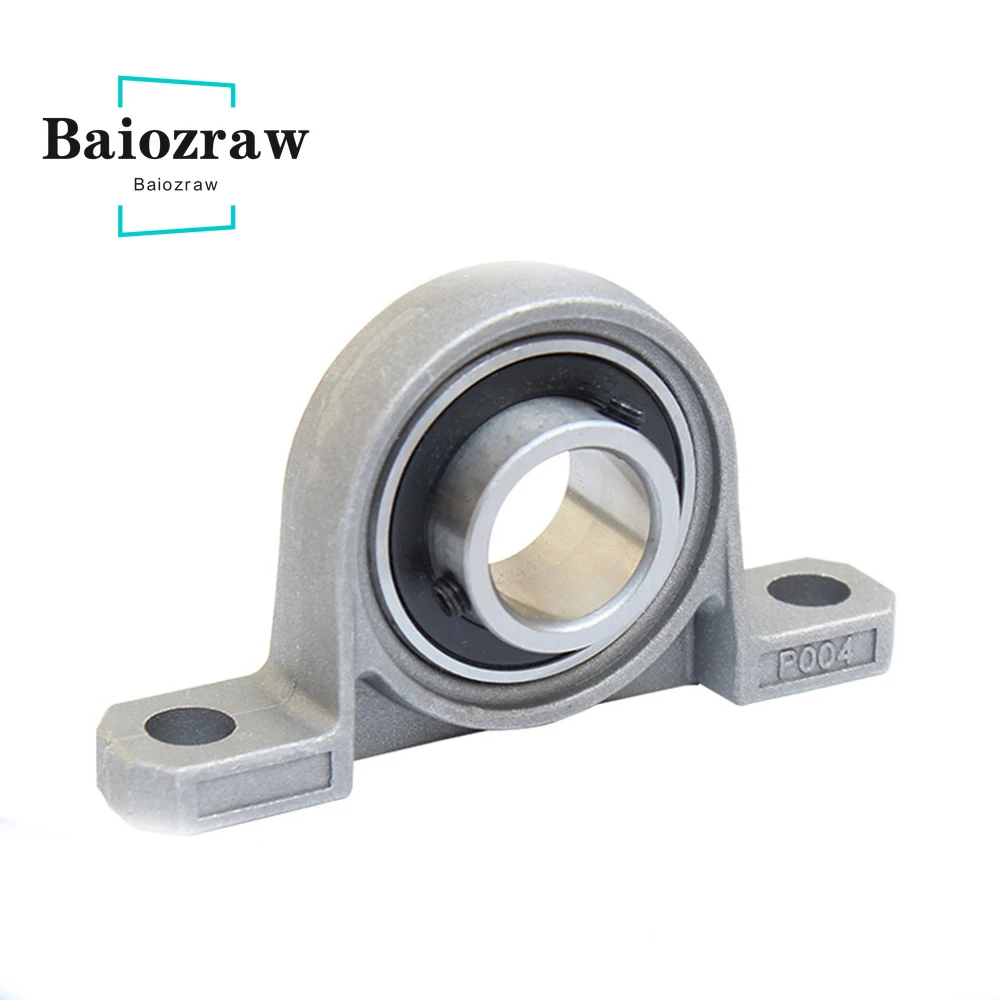 

KP08 KP000 KP001 KP002 KP003 KP004 Bearing Shaft Spherical Roller Zinc Alloy Mounted Bearings Pillow Block Bearing 2pcs