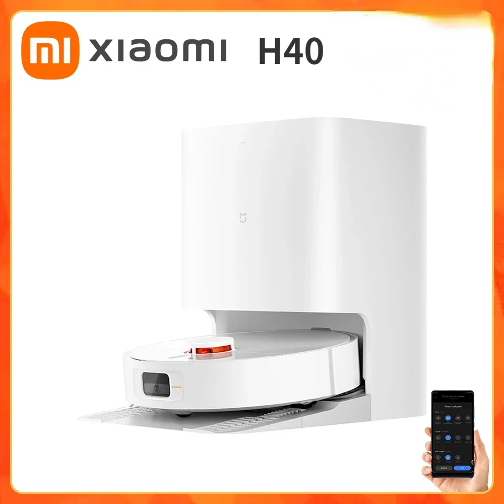 2025 XIAOMI Самороботы-пылесосы Mop H40 Умный дом Подметание Высокоскоростное