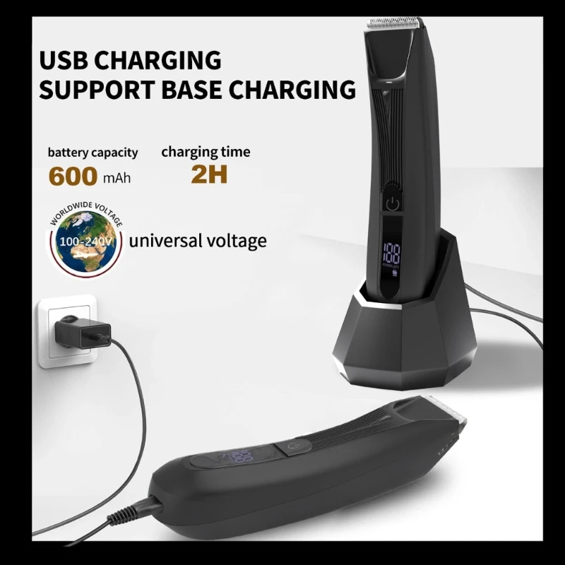 Электрическая интимная бритва для ухода за телом мужчин интимный триммер волос в