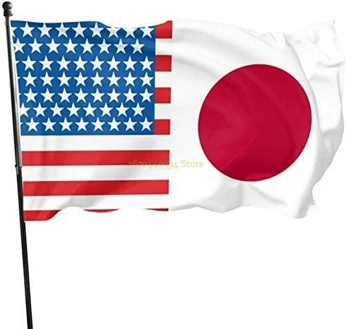 

American Japan Flag Home Garden Outdoor Flag 3x5 Ft