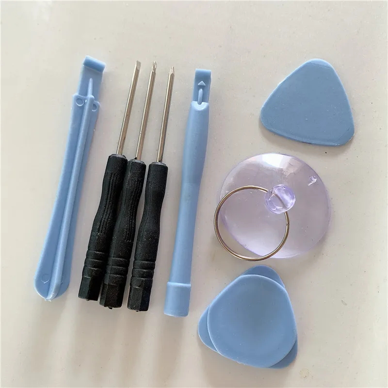 Инструмент для вскрытия экрана телефона 8 в 1, 50 наборов/партия