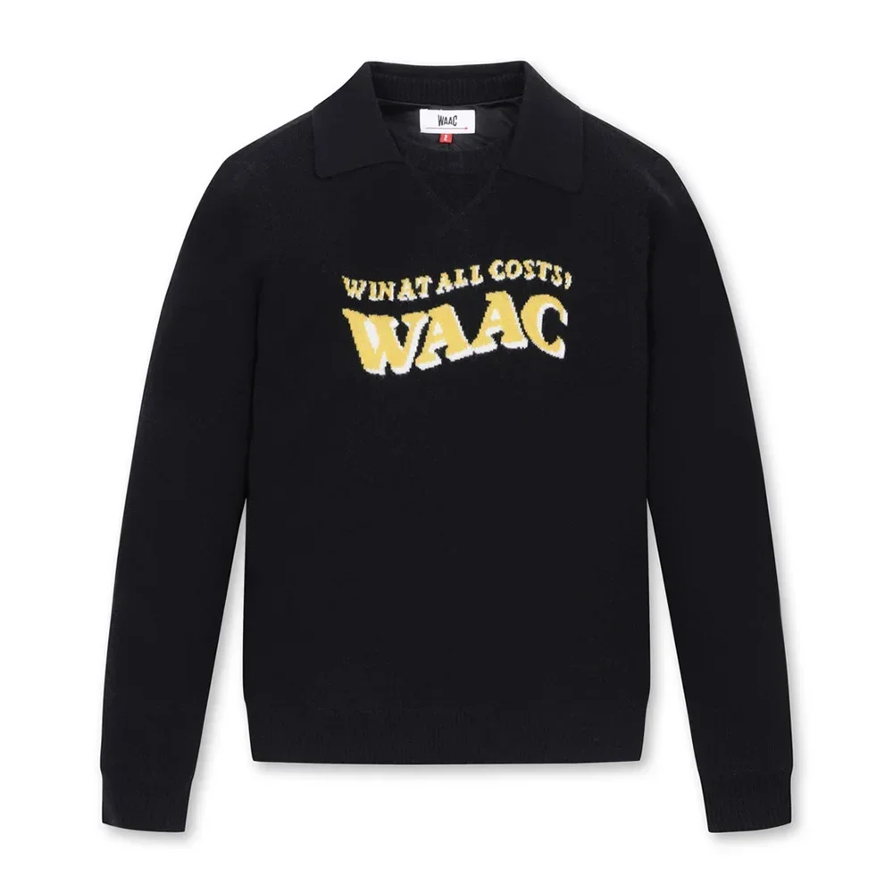 Новые топы для гольфа. Удобные и теплые молодые модные женские вязаные свитера.