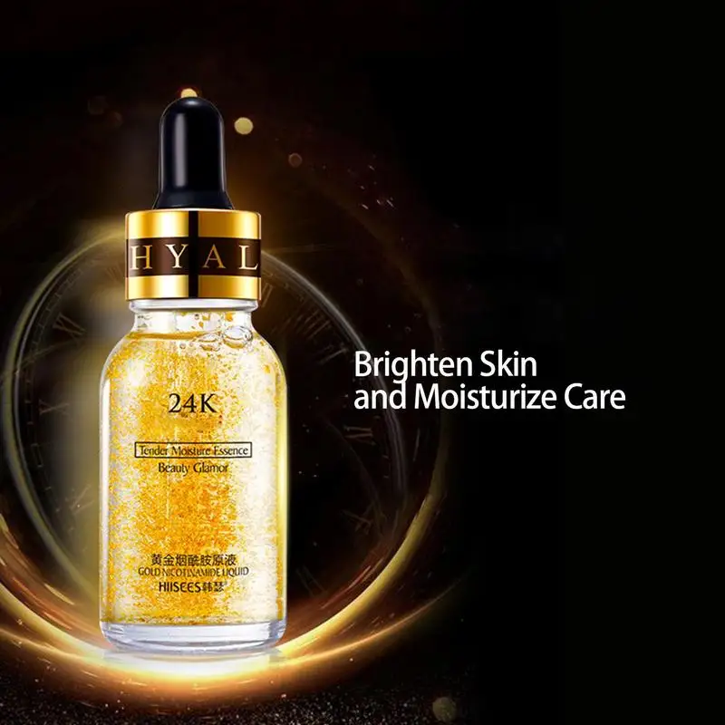 

24K Gold Face Serum Hyaluronic Acid Acne Serum Moisturizer Essence Cream Whitening Day Creams Anti Aging Anti Wrinkle Skin Care