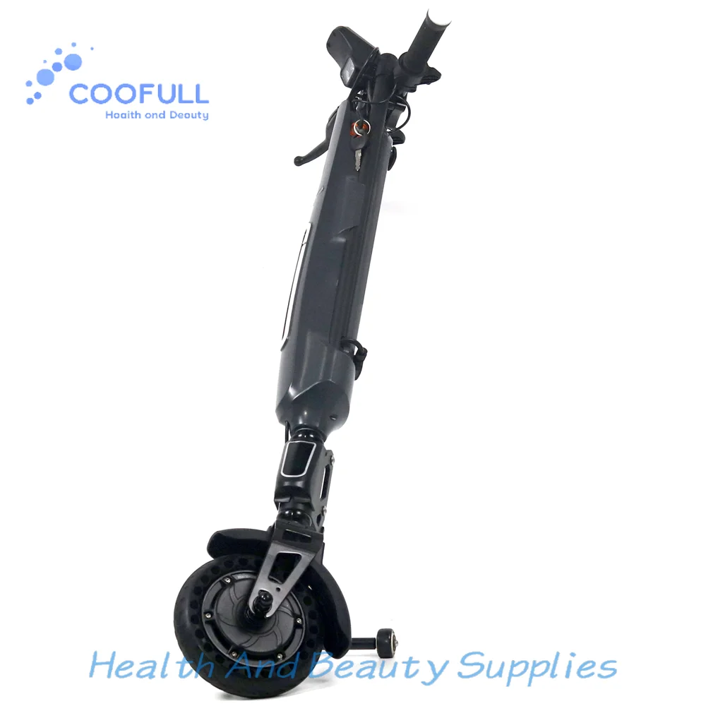 Фото Coofull Joyebikes 36В 7.5Ач Навесное устройство для инвалидной коляски с ассистентом привода, комплект ручного привода для инвалидной коляски. №1