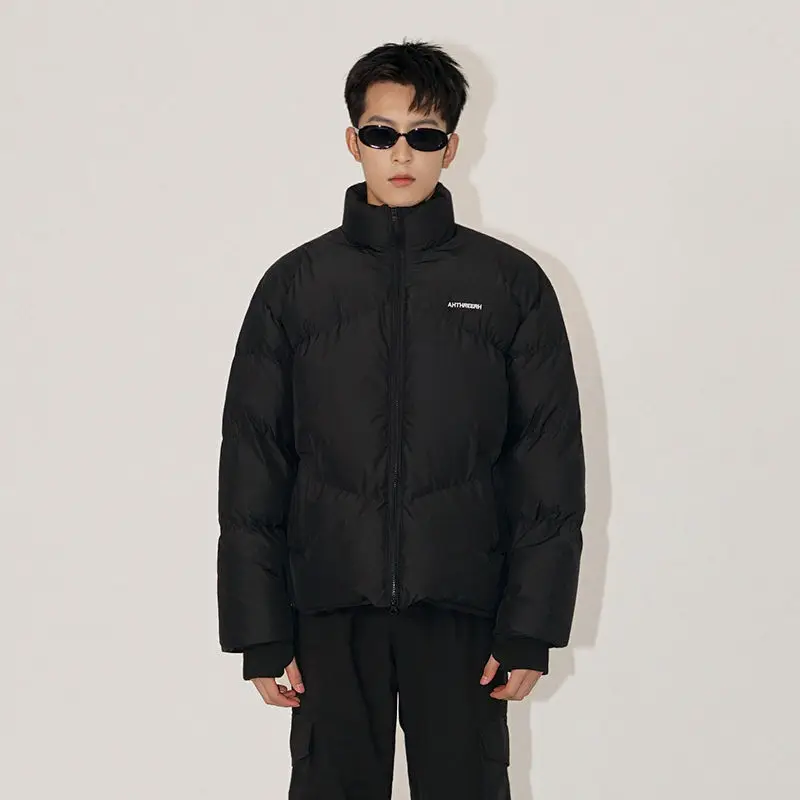 Men's Winter Korean Version Loose Trend High Sense Short Thickened Cotton-padded Jacket Men's Cotton-padded Jacket