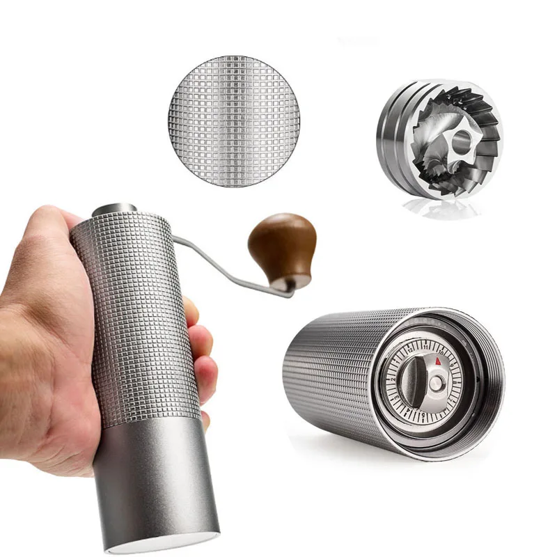 

Ручная кофемолка с 420, портативная, из нержавеющей стали